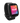 Smartwatch with a colorful display on a white background
