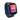 Smartwatch with a blue strap on a white background